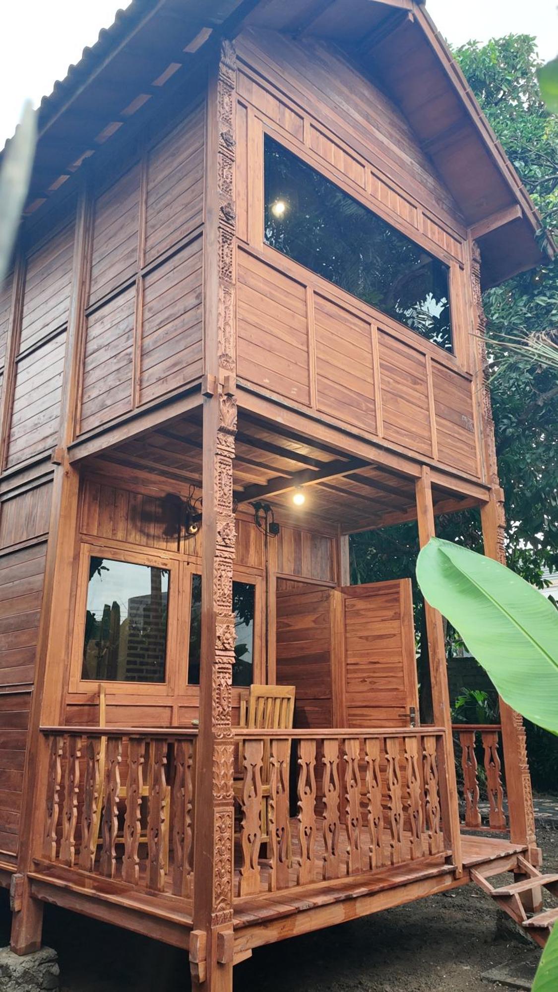 Вилла Private Joglo In Heart Of Sanur Экстерьер фото